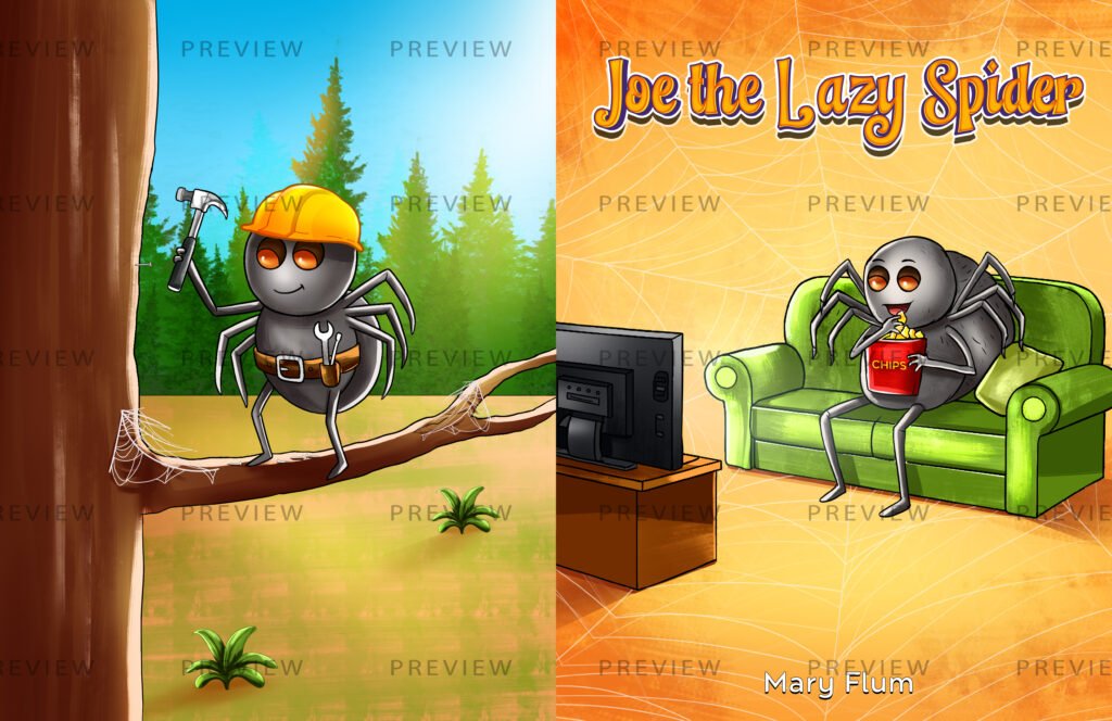 Joe - Lazy Spider Book Cover